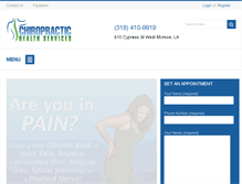 Tablet Screenshot of alignmyspine.net